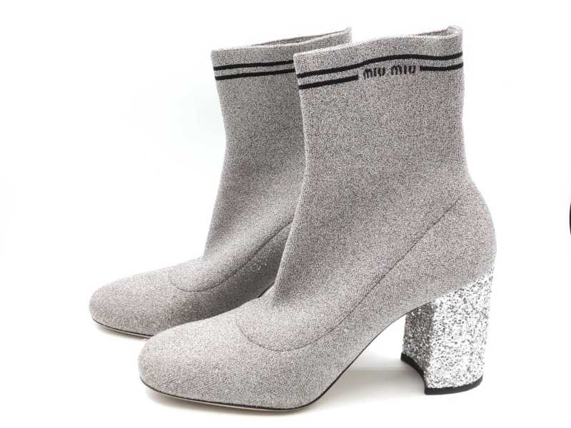 ミュウミュウ買取　ショートブーツ